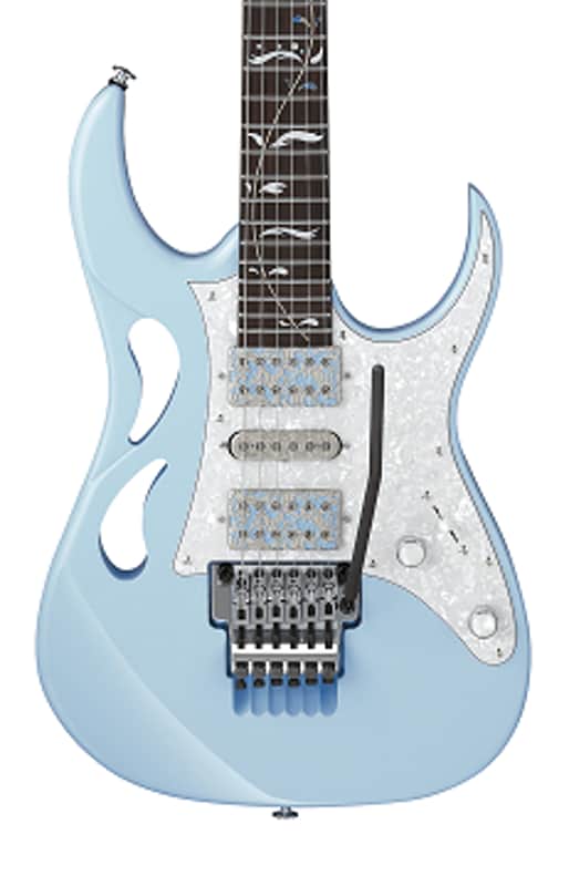 Ibanez PIA3761CBLP Steve Vai Signature Electric Guitar.. Blue Powder image 1