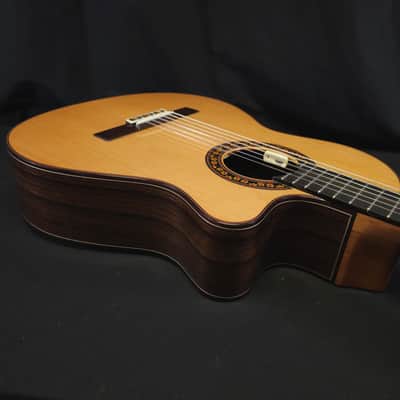 New Jose Ramirez Cedar Estudio 140 CWE Acoustic Electric Classical Nylon String Guitar w/ Logo'd Hard Case image 15