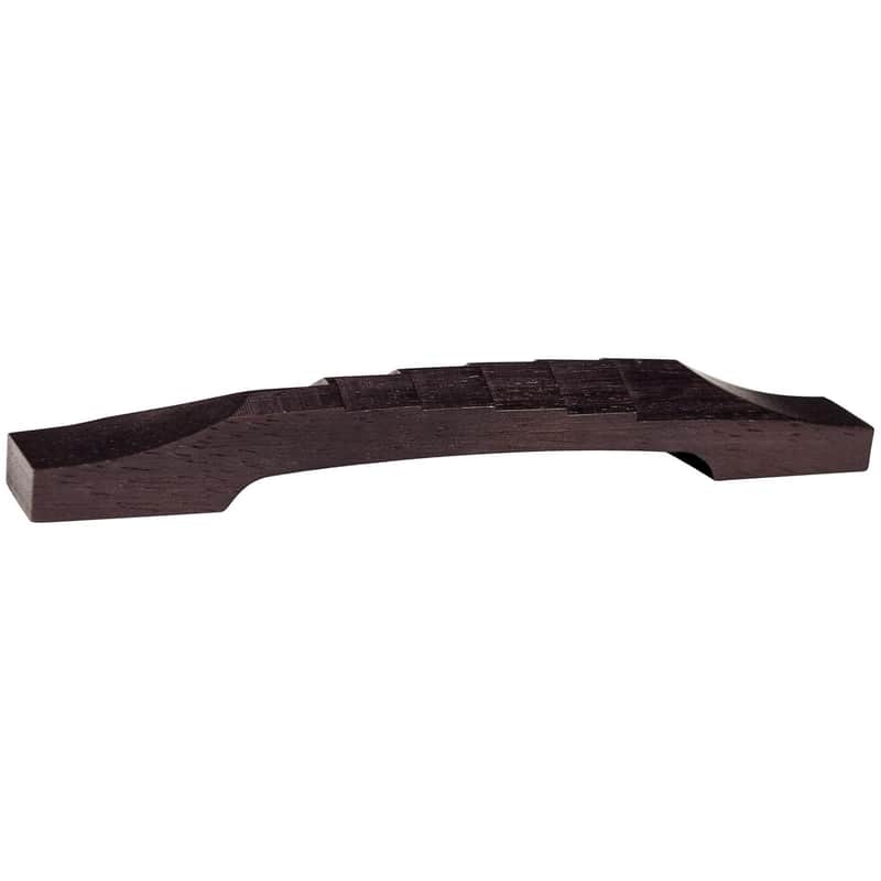 F-2922 Compensated Django Guitar Bridge - Ebony - Medium (19mm) image 1