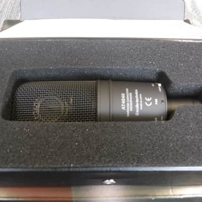 Audio-Technica AT4040 Large Diaphragm Cardioid Condenser Microphone 2010s - Black image 8