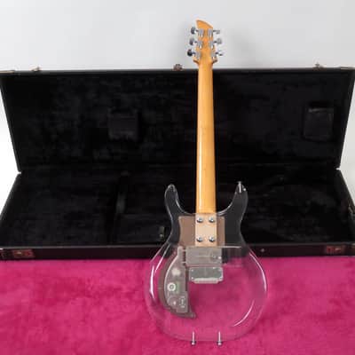 1970 Ampeg Dan Armstrong Lucite Clear ARMG-1 Guitar - Original Hardshell Case - Removable Pickup image 3