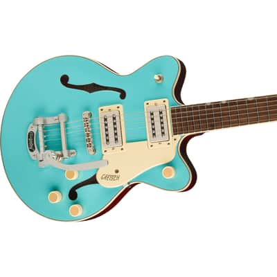 Gretsch G2655T Streamliner Center Block Jr. Semi-Hollow Body Electric Guitar - Tropico image 3