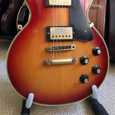 1976 Greco EGC1000 EG 1000 Custom Cherry Burst + Case image 2