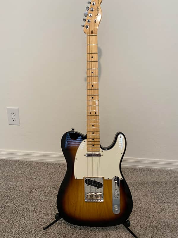 Fender American Standard Telecaster with Maple Fretboard 2008 - 2016 - 3-Color Sunburst image 1
