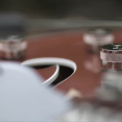 Gretsch G6118T Players Edition Anniversary™ Hollow Body with String-Thru Bigsby®, Rosewood Fingerboard - Two-Tone Copper Metallic/Sahara Metallic image 13