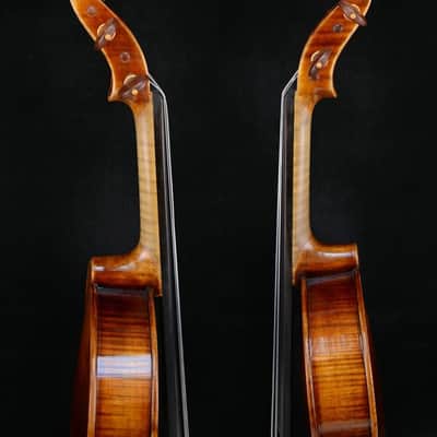 Wang Zhiguo, Beijing 16” viola with certificate 2025 - One piece back image 7