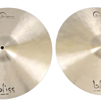 Mint Dream Cymbals and Gongs BHH15 Bliss Series Hi Hat Cymbal - 15 inch image 2