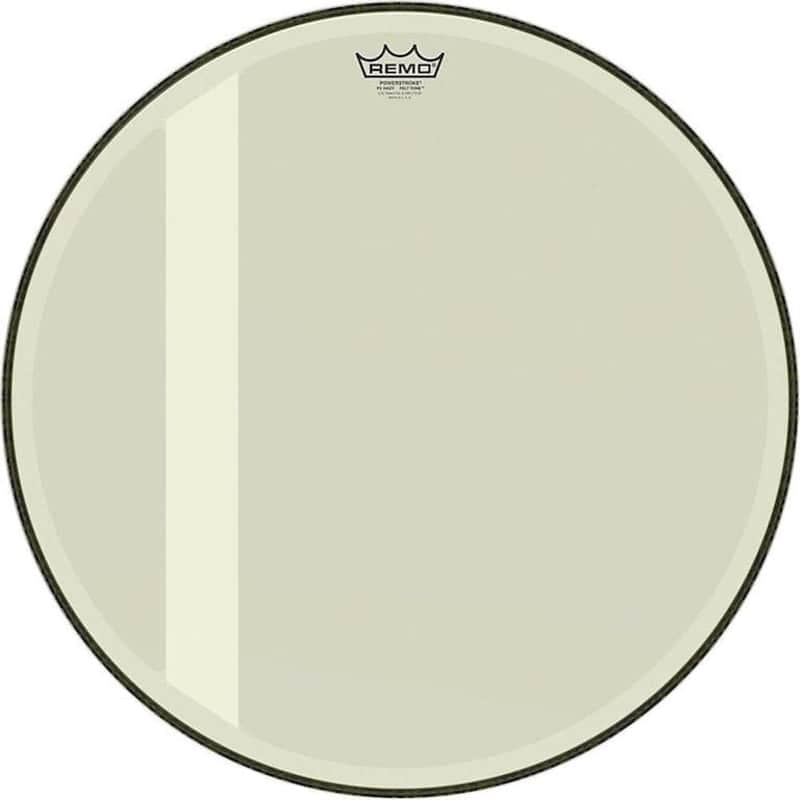Remo Powerstroke P3 Felt Tone Clear Bass Drumhead 22" image 1