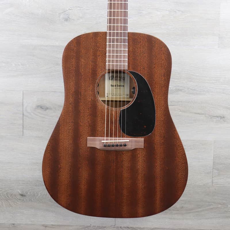 Martin Road Series D-10E Retro Sapele 2026 Dark Mahogany Acoustic Electric Guitar With Deluxe Gig Bag and Tuner! image 1