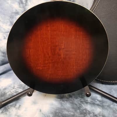 Vintage 1964 Silvertone H-802L 5 String Banjo New Strings Pro Setup Original Soft Shell Case image 9