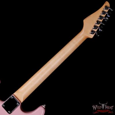 Suhr Custom Classic S HSS Rosewood Fingerboard Matching Color Headstock Shell Pink 8.05 LBS image 5