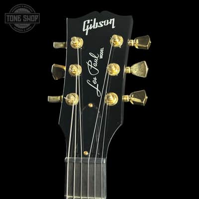 Used Gibson Les Paul Studio Ebony Gold Hardware w/bag TSU24474 image 7