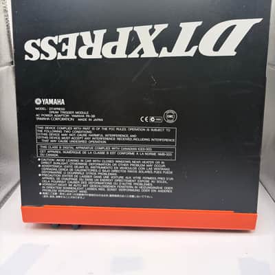 Yamaha DTXPRESS 1990s - Black and orange image 3