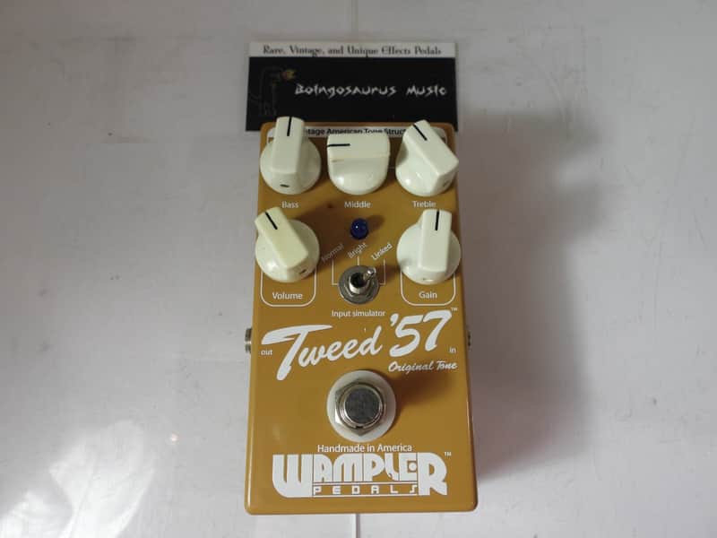 Wampler Tweed '57 American Overdrive Effects Pedal Free USA S&H image 1