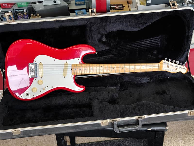 Fender Bullet S-2, USA, One Owner Maple Fretboard 1983 - Red image 1