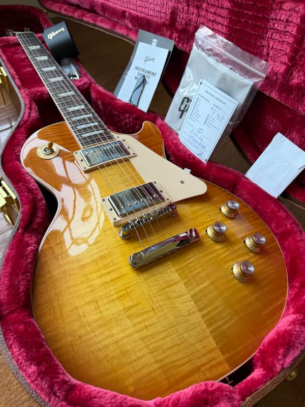 2026 Gibson Les Paul Standard 60s Figured Top - Unburst