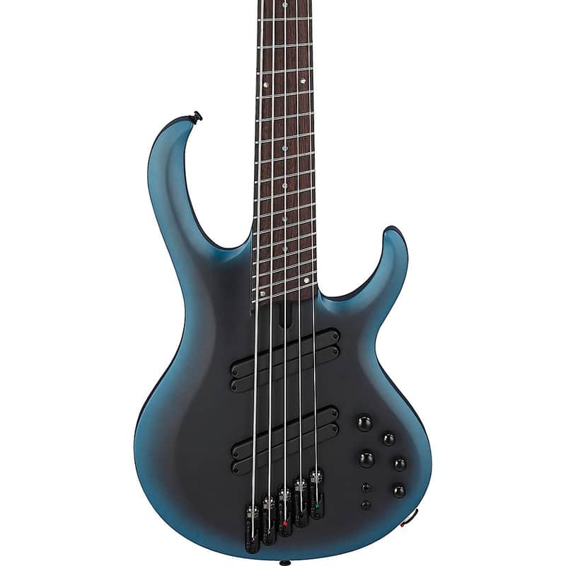 Ibanez Bass Workshop BTB605MS 5-String Electric Bass Guitar - Regular Midnight Arctic Ocean Matte image 1
