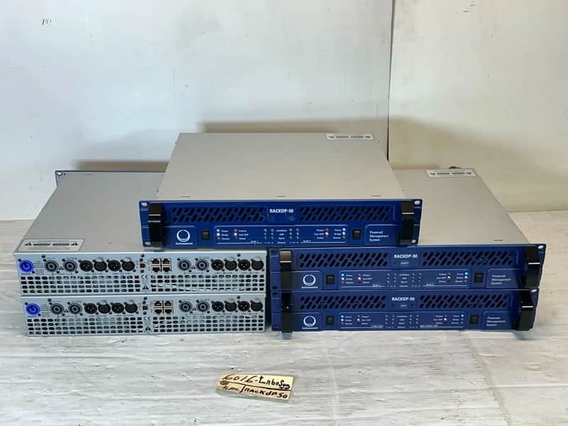 TURBOSOUND RACK DP-50  4CH POWER AMPLIFIER #6016 (ONE) THS image 1