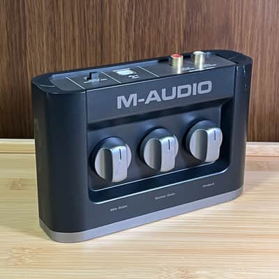M-Audio Fast Track USB Audio Interface | Recording Interface | With USB Cable image 1