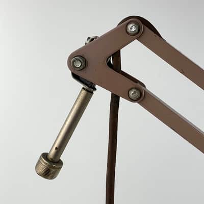 Vintage Metal LUXO Desktop Microphone Stand w/ Articulating Swing Arm & XLR image 12