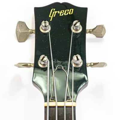1981 Greco EB-500 SG Style Bass w/ Massive Sounding Mudbucker, Punchy Bridge Humbucker image 11