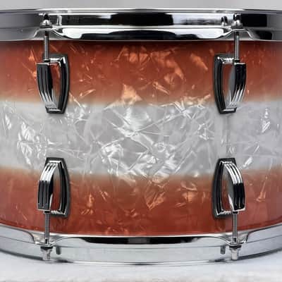 Ludwig 20/12/14/16" Classic Maple Two-Downbeat Outfit - Exclusive Fire Burst Pearl image 10
