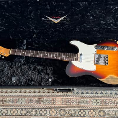 Fender Custom Shop 1959 Telecaster Wildwood 10 - 3 Color Sunburst - OHSC image 11