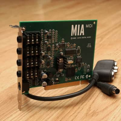 Echo MiaMIDI Mia Midi Digital Audio Interface 24.96 Sound Card PCI image 3