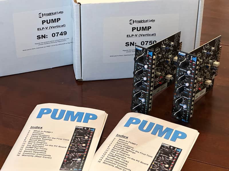 Empirical Labs Pump 500-Series Compressor Modules - Consecutive Serial Numbers! image 1