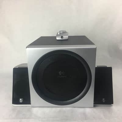Logitech Z-2300 Computer Speakers Subwoofer Pair of Speakers and Volume Control image 1