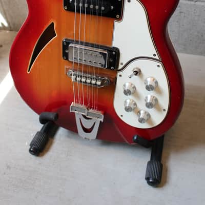 . Rickenbacker COPY Japan 1970's Sunburst image 6
