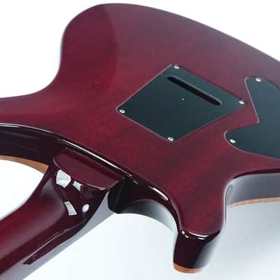 PRS Custom 24 Piezo Dark Cherry Sunburst 2023 image 9