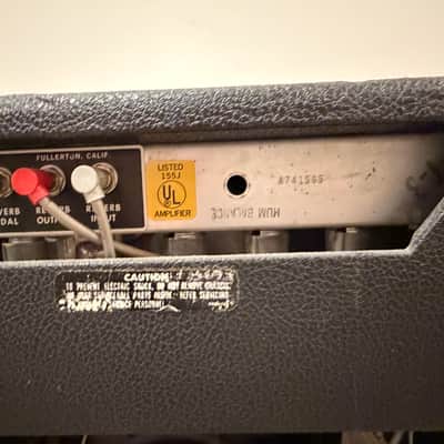 Fender Pro Reverb 2-Channel 70-Watt 2x12" Guitar Combo 1977 image 7