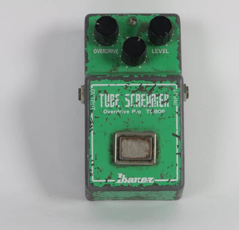 Ibanez TS-808 Tube Screamer OWNED by Stevie Ray Vaughan 1980s