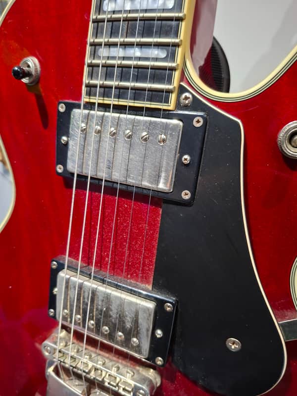 Hagstrom Swede 2010s - Wild Cherry Transparent image 1