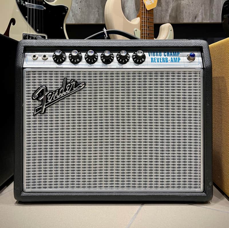 Fender '68 Custom Vibro Champ Reverb - 5-Watt 1x10" Tube Combo - 230V EU Model image 1