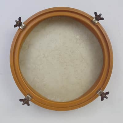 Studio 49 10"Rosewood RT250 Framedrum Hand Drum Natural Calf Skin 4x Lug Germany image 5