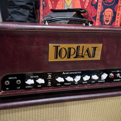 TopHat Ambassador 50 Head T-50AM 2004 Burgundy Boutique Very Nice image 3