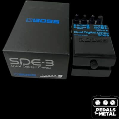 Boss SDE-3 Dual Digital Delay 2024 - Present - Black - X18533 image 2
