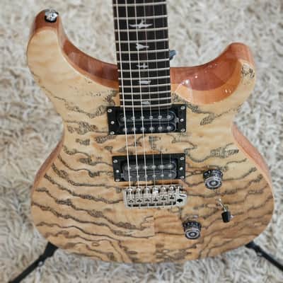 PRS SE Custom 24 Burled Ash  Natural image 5