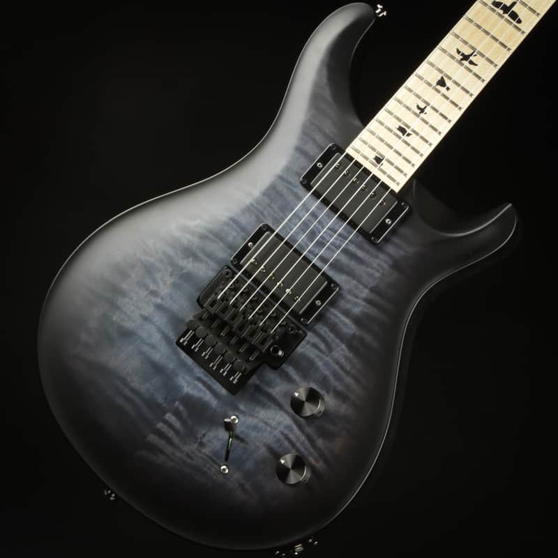 PRS DW (Dustie Waring) CE 24 "Floyd" - Whale Blue Smokewrap Burst image 1