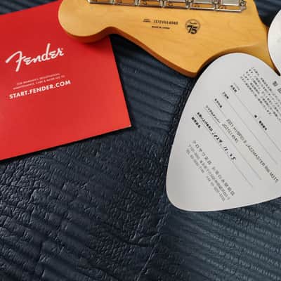 *RARE* 2021 Fender Japan Hybrid II Jazzmaster 75th anniversary - Limited Edition Sparkle Metallic 3-Color Sunburst M3TS - Full Set MIJ image 6