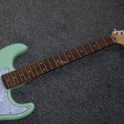Fender Squier FSR Affinity Tom Delonge Blink 182 Inspired Spec Seafoam Green image 3