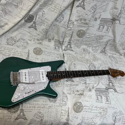 2023 Sterling by Ernie Ball Music Man Model AL40P Albert Lee Signature Sherwood Green image 4