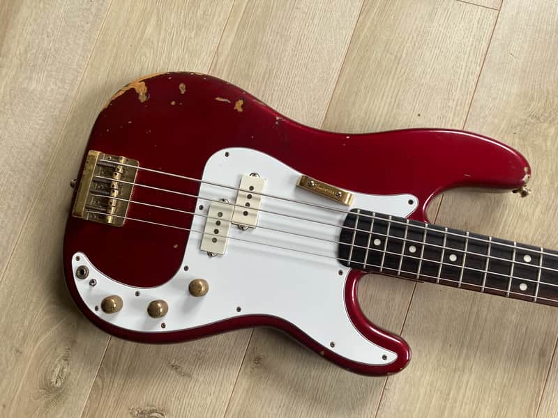 Fender Precision Special 1980 - red image 1