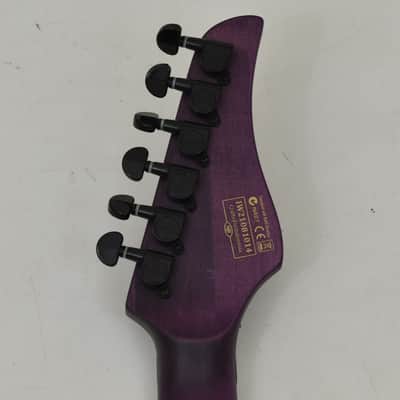 Schecter Banshee GT FR Guitar Satin Trans Purple B-Stock 1014 image 8