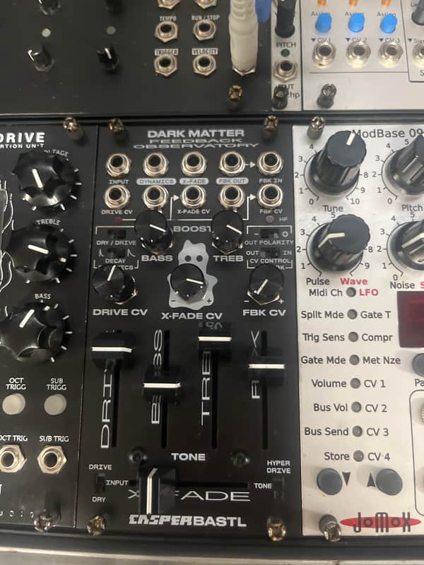 BASTL Instruments Dark Matter Voltage Controlled Audio Feedback Module 2013 - 2020 - Black image 1