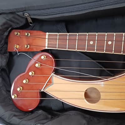 Jay Buckey (handmade in Ukraine) Ukulele Harp dyer style  2010s - Wood image 6