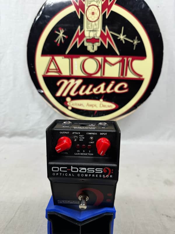 Whirlwind OC-Bass Bass Optical Compressor Pedal image 1