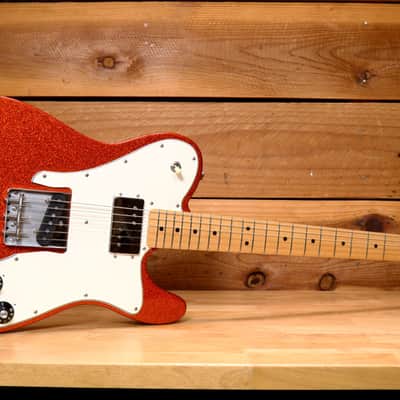 Fender Limited Edition '72 Telecaster Custom with Maple Fretboard 2018 - Orange Sparkle 24518 image 2